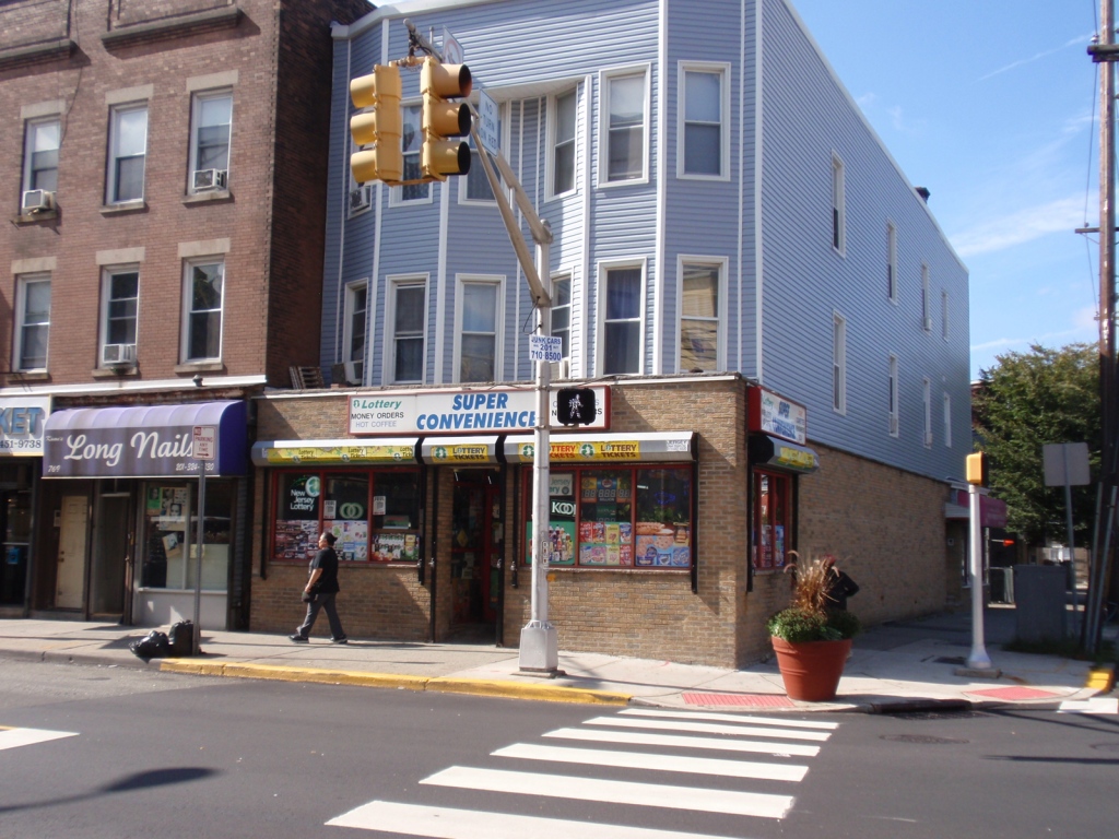 Corner store on Montgomery Street in Jersey City NJ